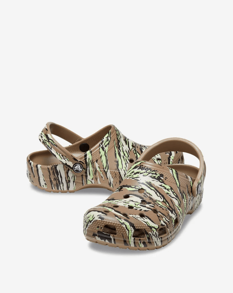 Крокси Crocs Classic Printed camo 206454 khaki Фото 2